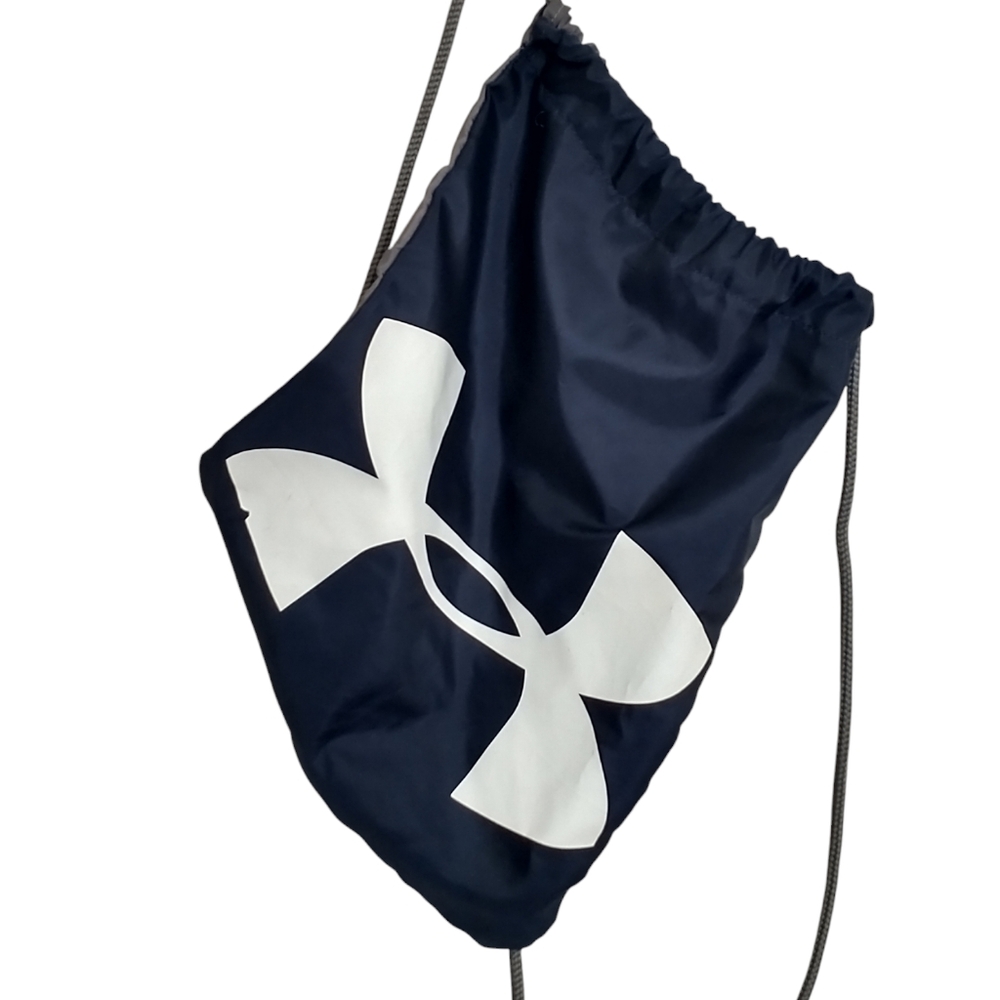 Under Armour Navy/White Drawstring Bag